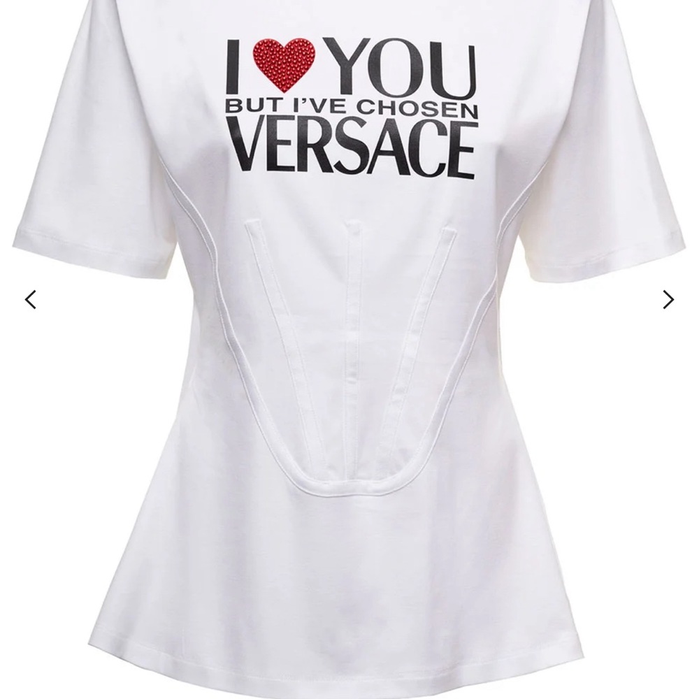 I Love You But I’ve Chosen Versace Crew Neck T-shirt